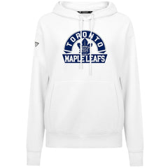 Toronto Maple Leafs Levelwear Women's Adorn Banner Arch Pullover Hoodie - White - NHL 203146203