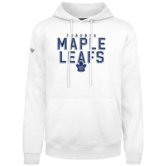 Toronto Maple Leafs Levelwear Podium Carve Pullover Hoodie - White - NHL 203146380