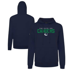Vancouver Canucks Levelwear Podium Carve Pullover Hoodie - Navy - NHL 203146382