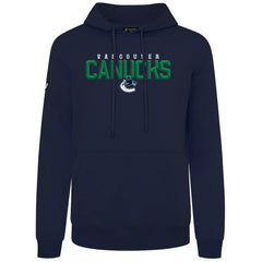 Vancouver Canucks Levelwear Podium Carve Pullover Hoodie - Navy - NHL 203146382