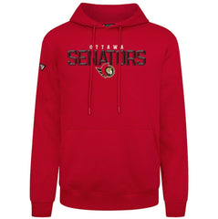 Ottawa Senators Levelwear Podium Carve Pullover Hoodie - Red - NHL 203146394