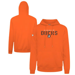 Anaheim Ducks Levelwear Podium Carve Pullover Hoodie - Orange - NHL 203146397
