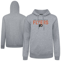 Philadelphia Flyers Levelwear Podium Carve Pullover Hoodie - Gray - NHL 203146404