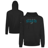 San Jose Sharks Levelwear Podium Carve Pullover Hoodie - Black - NHL 203146409