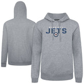 Winnipeg Jets Levelwear Podium Carve Pullover Hoodie - Gray - NHL 203146414