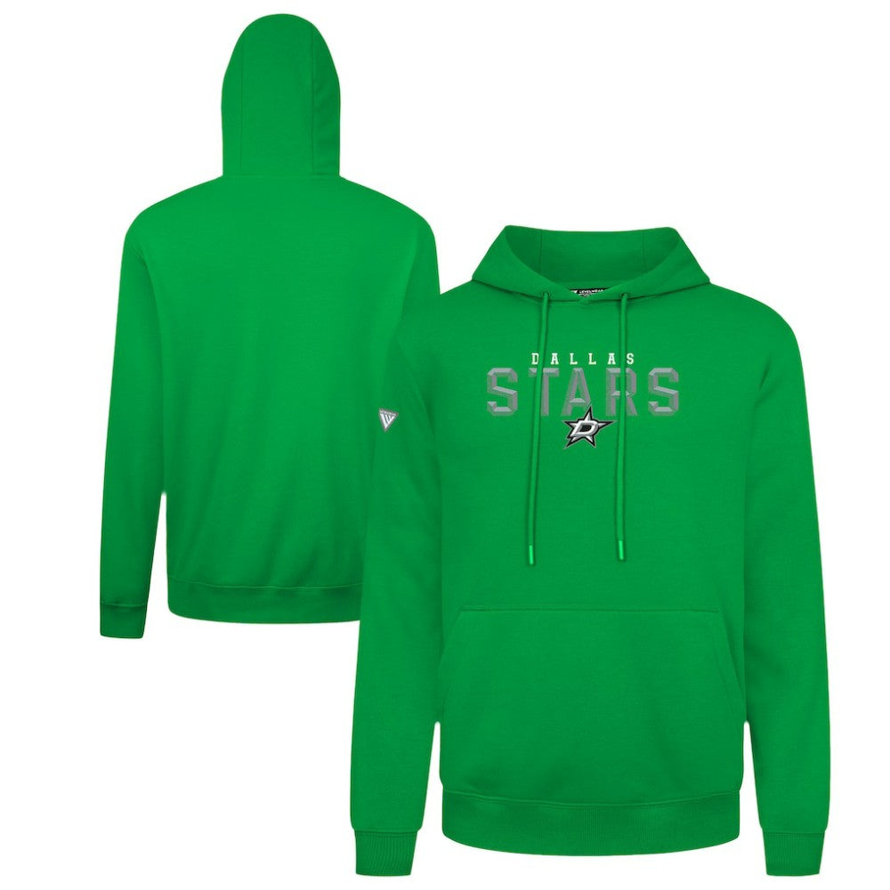 Dallas Stars Levelwear Podium Carve Pullover Hoodie - Green - NHL 203146420