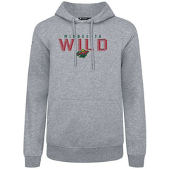 Minnesota Wild Levelwear Podium Carve Pullover Hoodie - Gray - NHL 203146424