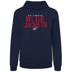 Columbus Blue Jackets Levelwear Podium Carve Pullover Hoodie - Navy - NHL 203146432