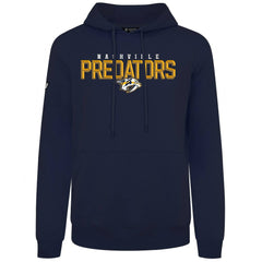 Nashville Predators Levelwear Podium Carve Pullover Hoodie - Navy - NHL 203146435
