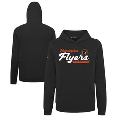 Philadelphia Flyers Levelwear Youth Podium Monument Pullover Hoodie - Black - NHL 203146441