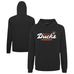 Anaheim Ducks Levelwear Youth Podium Monument Pullover Hoodie - Black - NHL 203146464