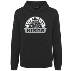 Los Angeles Kings Levelwear Youth Podium Banner Arch Pullover Hoodie - Black - NHL 203146488