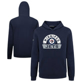Winnipeg Jets Levelwear Youth Podium Banner Arch Pullover Hoodie - Navy - NHL 203146493