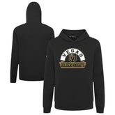 Vegas Golden Knights Levelwear Youth Podium Banner Arch Pullover Hoodie - Black - NHL 203146494
