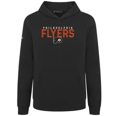 Philadelphia Flyers Levelwear Youth Podium Carve Pullover Hoodie - Black - NHL 203146497
