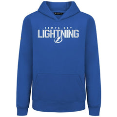 Tampa Bay Lightning Levelwear Youth Podium Carve Pullover Hoodie - Royal - NHL 203146499