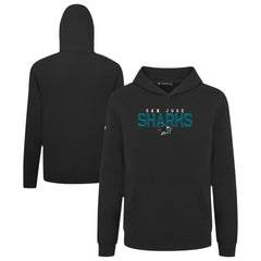 San Jose Sharks Levelwear Youth Podium Carve Pullover Hoodie - Black - NHL 203146507