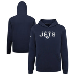 Winnipeg Jets Levelwear Youth Podium Carve Pullover Hoodie - Navy - NHL 203146509