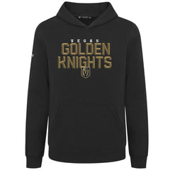 Vegas Golden Knights Levelwear Youth Podium Carve Pullover Hoodie - Black - NHL 203146510