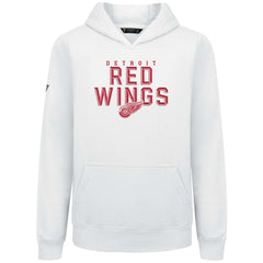 Detroit Red Wings Levelwear Youth Podium Carve Pullover Hoodie - White - NHL 203146520