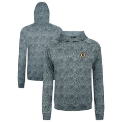 Boston Bruins Levelwear Albatross Raglan Pullover Hoodie - Gray - NHL 203146590