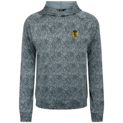Chicago Blackhawks Levelwear Albatross Raglan Pullover Hoodie - Gray - NHL 203146593