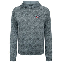 Columbus Blue Jackets Levelwear Albatross Raglan Pullover Hoodie - Gray - NHL 203146594