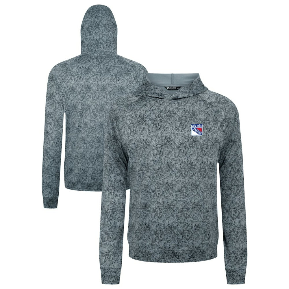 New York Rangers Levelwear Albatross Raglan Pullover Hoodie - Gray - NHL 203146602