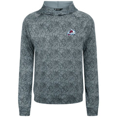 Colorado Avalanche Levelwear Albatross Raglan Pullover Hoodie - Gray - NHL 203146605