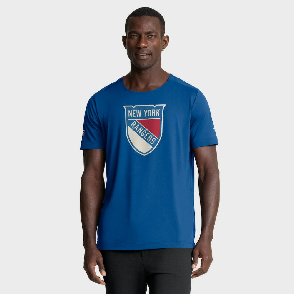 New York Rangers Fanatics 2026 NHL Winter Classic Authentic Pro Tech T-Shirt - Blue - NHL 203148079