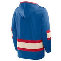 New York Rangers Fanatics 2026 NHL Winter Classic Lace Collar Hoodie - Blue - NHL 203148092