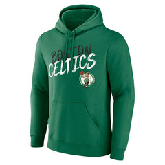 Boston Celtics Hustle Custom Pullover Hoodie Kelly Green