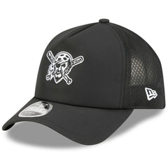 Pittsburgh Pirates New Era 2026 Batting Practice Alternate Apex 9FORTY Adjustable Hat - Black - New Era Online