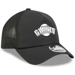 San Francisco Giants New Era 2026 Batting Practice Alternate Apex 9FORTY Adjustable Hat - Black - New Era Lifestyle