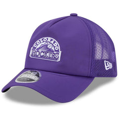 Colorado Rockies New Era 2026 Batting Practice Alternate Apex 9FORTY Adjustable Hat - Purple - New Era on Sale