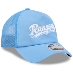Texas Rangers New Era 2026 Batting Practice Alternate Apex 9FORTY Adjustable Hat - Light Blue - New Era on Sale
