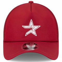 Houston Astros New Era 2026 Batting Practice Alternate Apex 9FORTY Adjustable Hat - Red - New Era Lifestyle