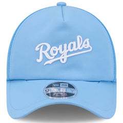 Kansas City Royals New Era 2026 Batting Practice Alternate Apex 9FORTY Adjustable Hat - Light Blue - New Era Online