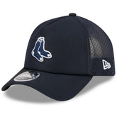 Boston Red Sox New Era 2026 Batting Practice Alternate Apex 9FORTY Adjustable Hat - Navy - New Era Sale