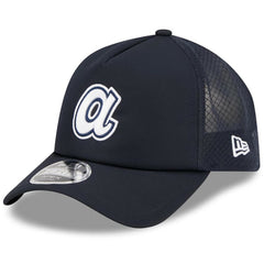 Atlanta Braves New Era 2026 Batting Practice Alternate Apex 9FORTY Adjustable Hat - Navy - New Era Sale