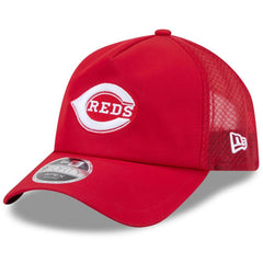 Cincinnati Reds New Era 2026 Batting Practice Alternate Apex 9FORTY Adjustable Hat - Red - New Era Lifestyle