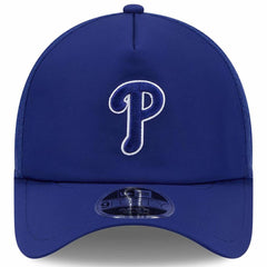 Philadelphia Phillies New Era 2026 Batting Practice Apex 9FORTY Adjustable Trucker Hat - Royal - New Era Lifestyle