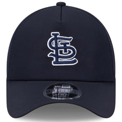 St. Louis Cardinals New Era 2026 Batting Practice Apex 9FORTY Adjustable Trucker Hat - Navy - New Era Lifestyle