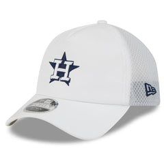 Houston Astros New Era 2026 Batting Practice Apex 9FORTY Adjustable Trucker Hat - White - New Era Discount