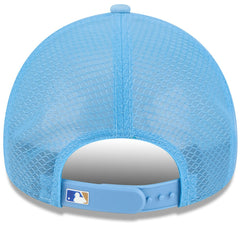 Kansas City Royals New Era 2026 Batting Practice Apex 9FORTY Adjustable Trucker Hat - Light Blue - New Era Sale