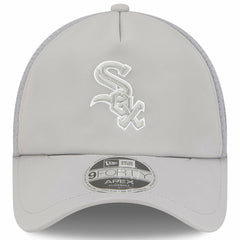 Chicago White Sox New Era 2026 Batting Practice Apex 9FORTY Adjustable Trucker Hat - Gray - New Era Lifestyle