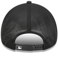 Cincinnati Reds New Era 2026 Batting Practice Apex 9FORTY Adjustable Trucker Hat - Black - New Era Lifestyle