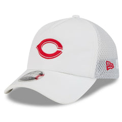 Cincinnati Reds New Era 2026 Batting Practice Apex 9FORTY Adjustable Trucker Hat - White - New Era Online