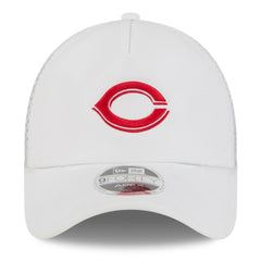 Cincinnati Reds New Era 2026 Batting Practice Apex 9FORTY Adjustable Trucker Hat - White - New Era Online