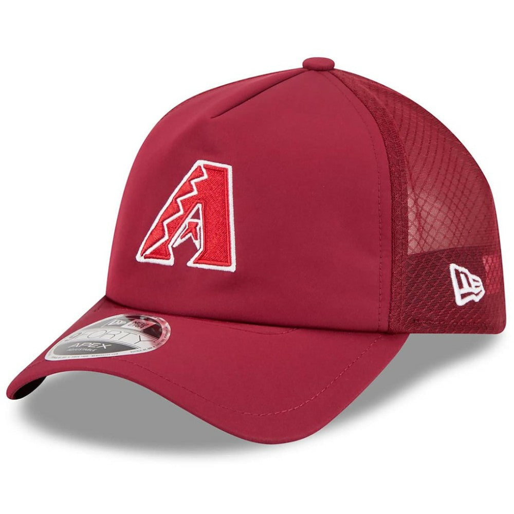 Arizona Diamondbacks New Era 2026 Batting Practice Apex 9FORTY Adjustable Trucker Hat - Dark Red - New Era on Sale